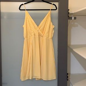Yellow summer dress